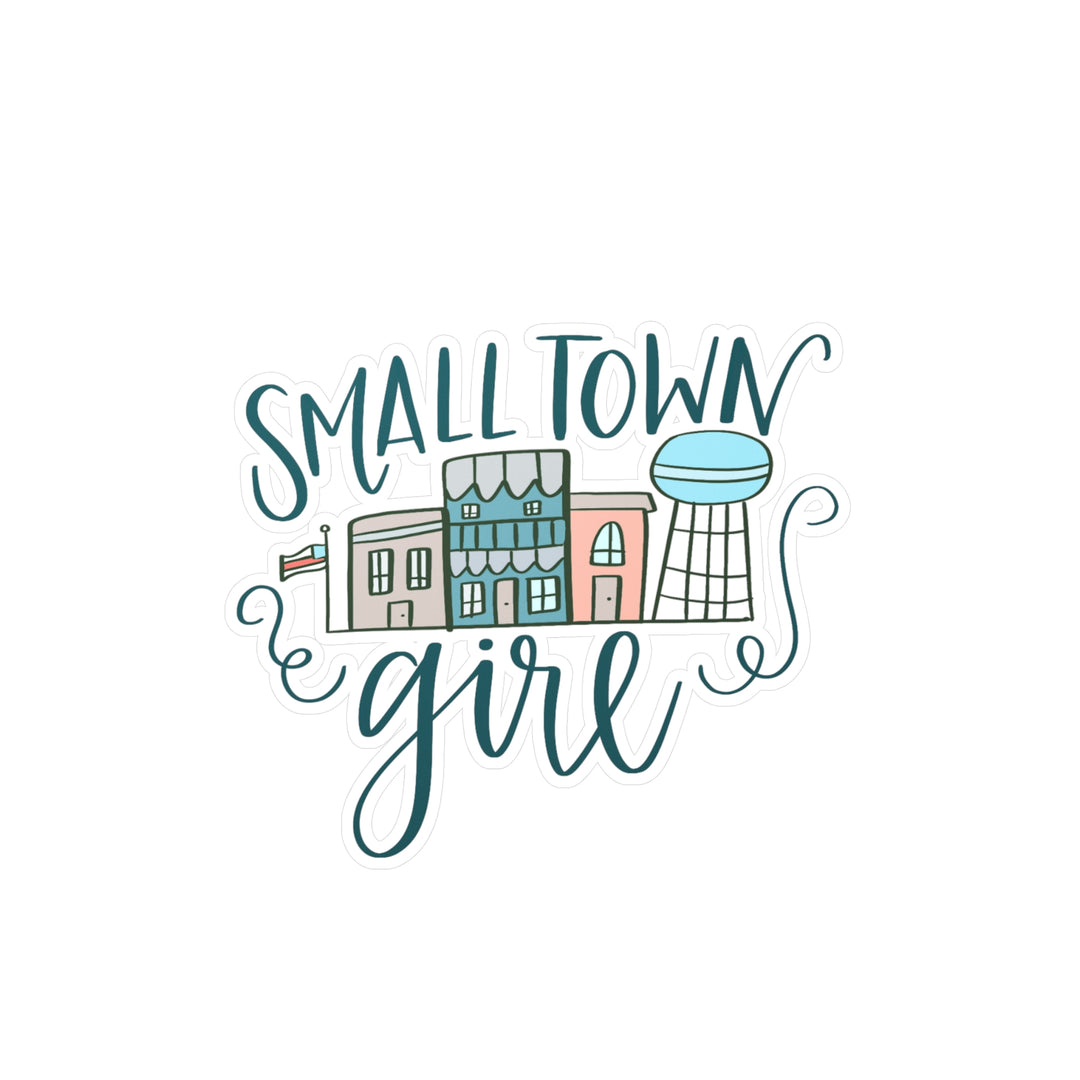Small Town Girl Kiss-Cut Vinyl Decals