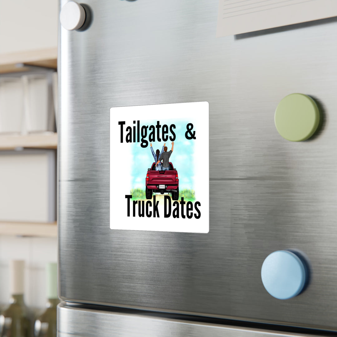 Tailgates & Truck Dates Kiss-Cut Vinyl Decals