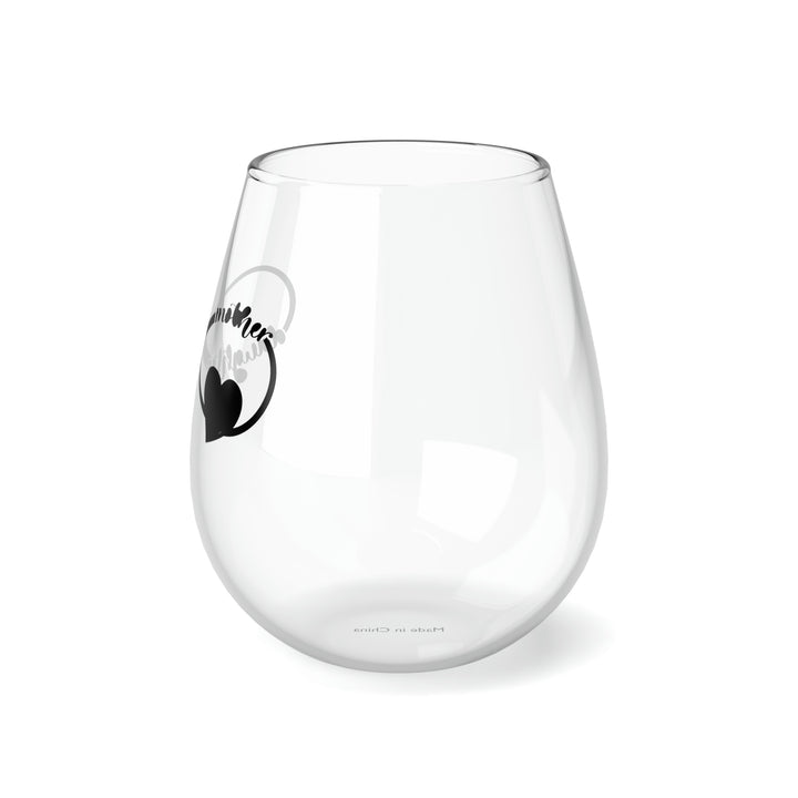 Mother Daughter Infinity Stemless Wine Glass, 11.75oz
