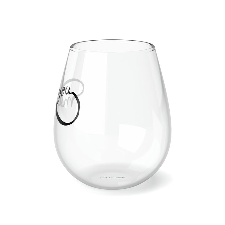 Me You Infinity Stemless Wine Glass, 11.75oz