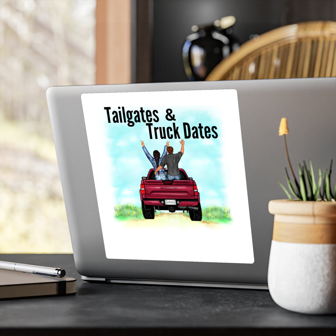 Tailgates & Truck DatesKiss-Cut Vinyl Decals