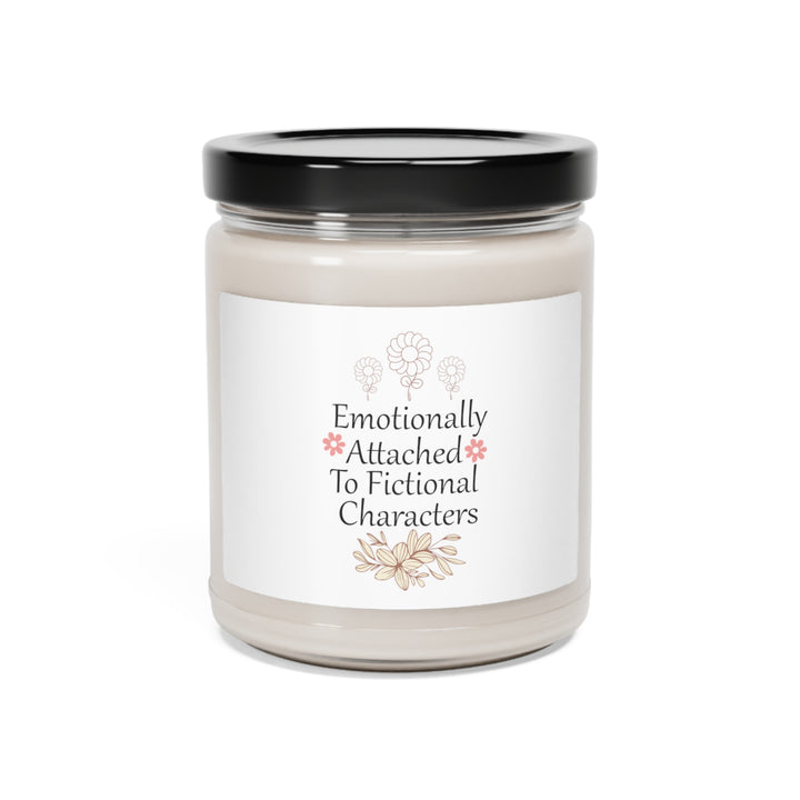 Emotionally Attached to Fictional Characters Scented Soy Candle, 9oz