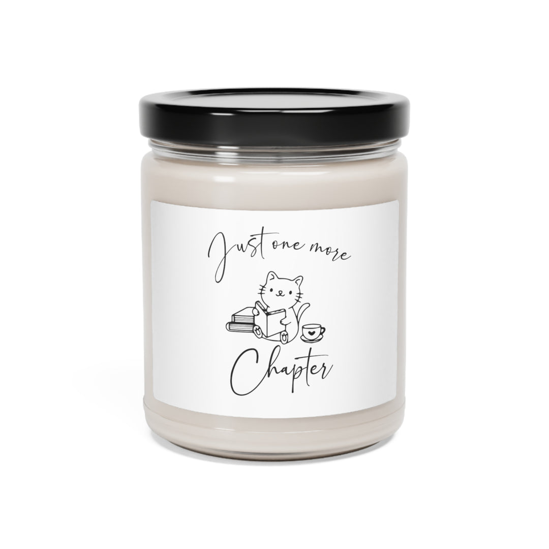 Just One More Chapter Cat Scented Soy Candle, 9oz