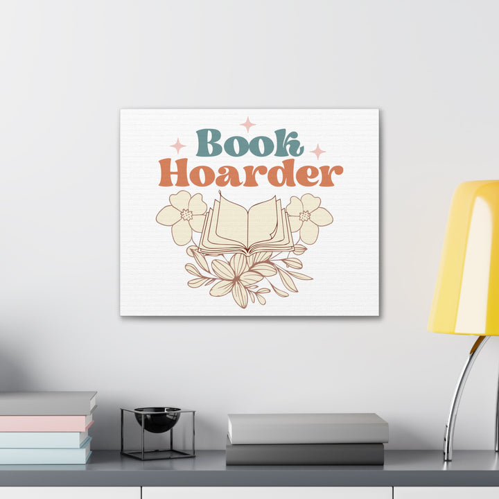 Book Hoarder Canvas Gallery Wraps