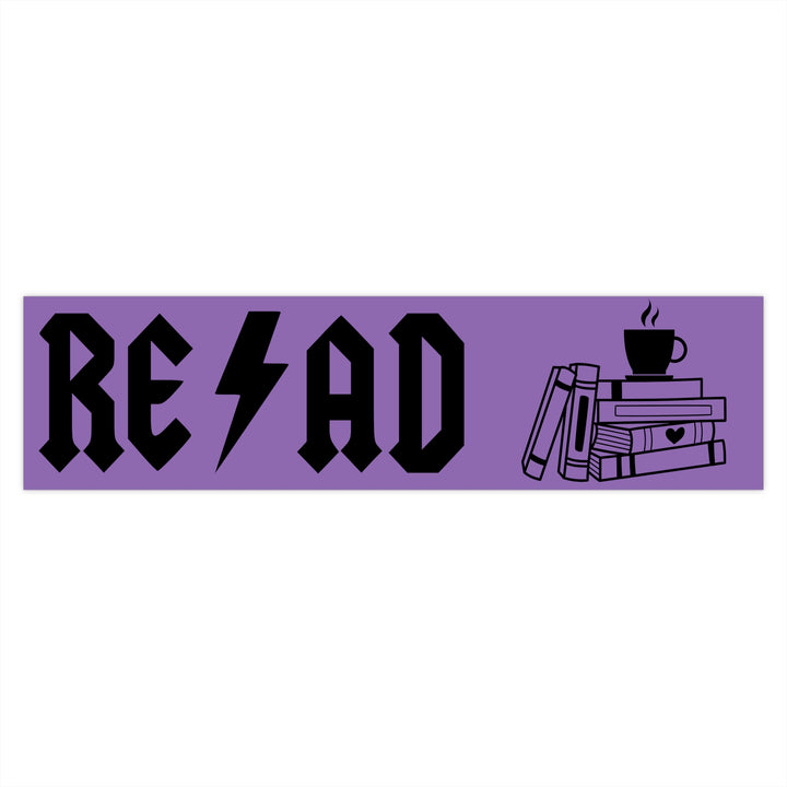 Read ACDC Purple Bumper Stickers