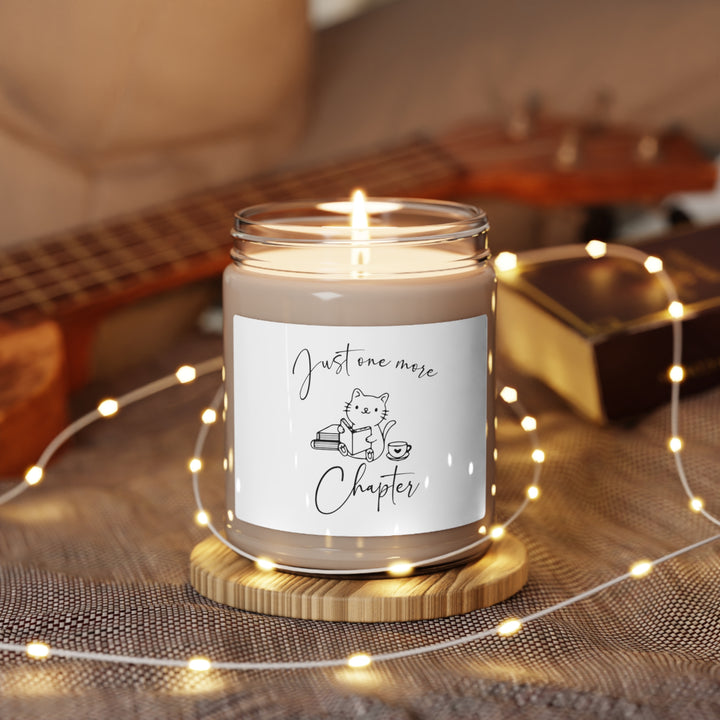 Just One More Chapter Cat Scented Soy Candle, 9oz