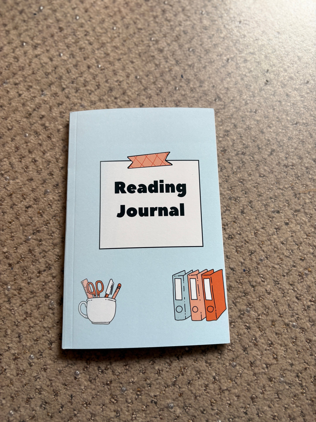 Reading Journal, Book Tracker, Book Notebook