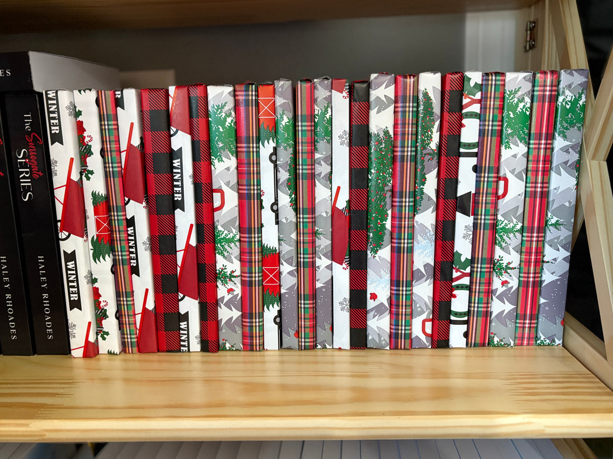Advent Calendar, Christmas, 24 Romance Books Gift, Bookish Advent Calendar