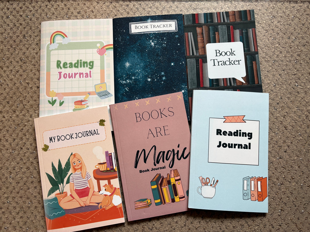 Reading Journal, Book Tracker, Book Notebook