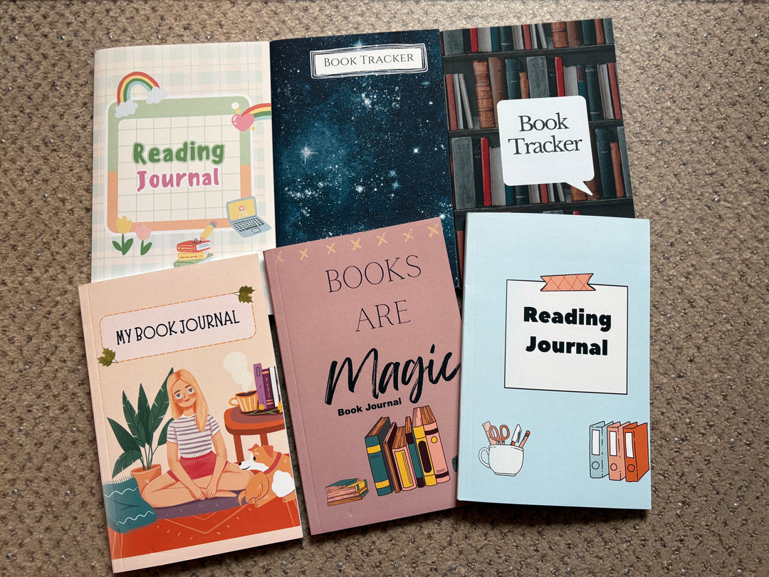 Reading Journal, Book Tracker, Book Notebook