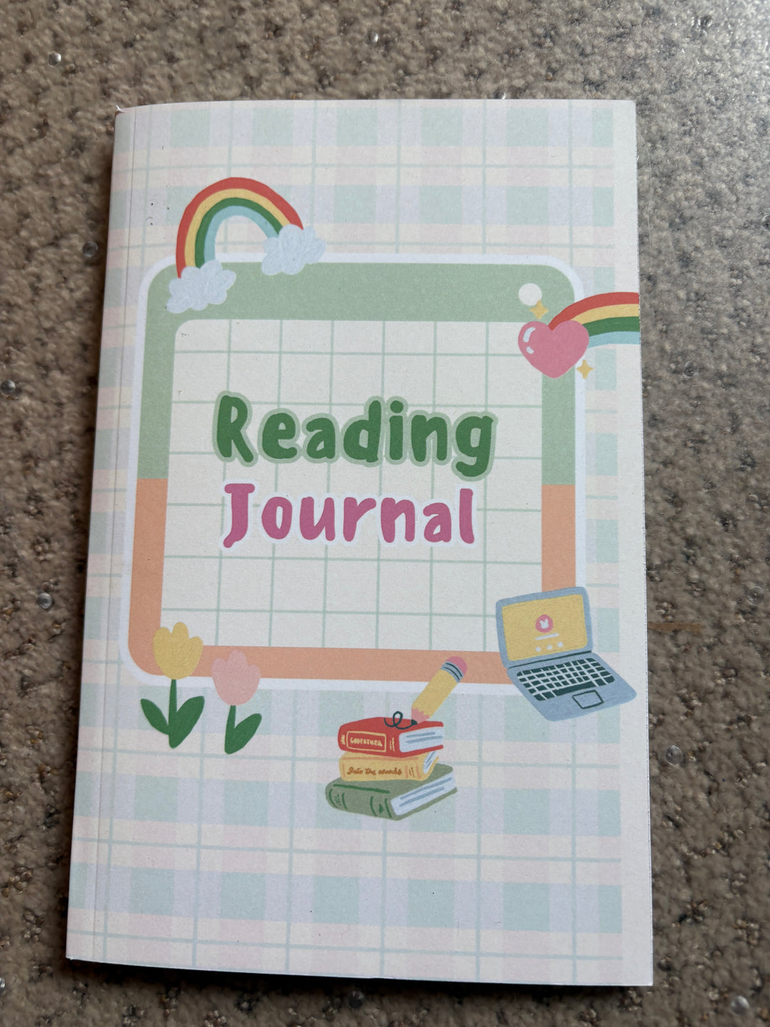 Reading Journal, Book Tracker, Book Notebook